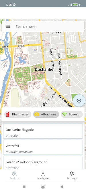 Tajikistan Offline Map Screenshot 0
