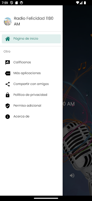 Radio Felicidad 1180 AM Mexico Screenshot 3