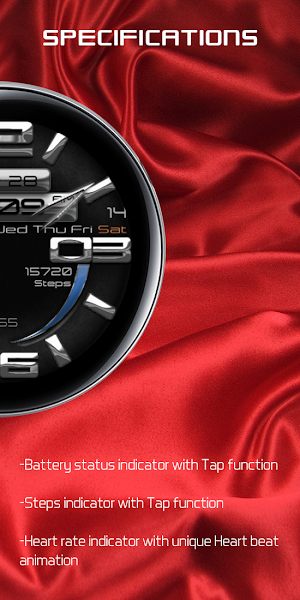 Elegance 2.0 Watch Face Screenshot 3