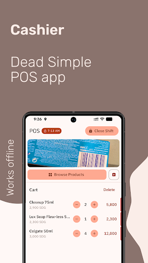 Cashier App: Offline POS Screenshot 0