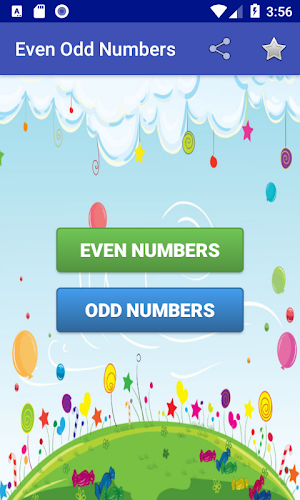 Even Odd Numbers Screenshot 0