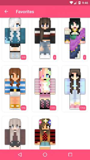 Girls Skins for Minecraft PE Screenshot 3