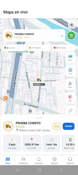 Rastreo Global Plus Screenshot 1