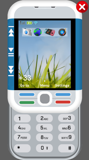Nokia 1280 Launcher app Screenshot 1