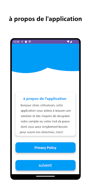 recuperer mon compte : comment Screenshot 1