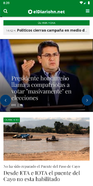 elDiariohn Screenshot 0