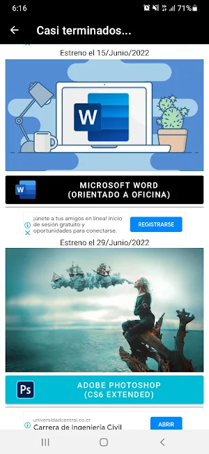 Cursos en línea Digitales Screenshot 2