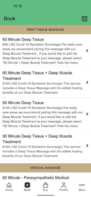 Healing Arts Massage&Wellness Screenshot 1