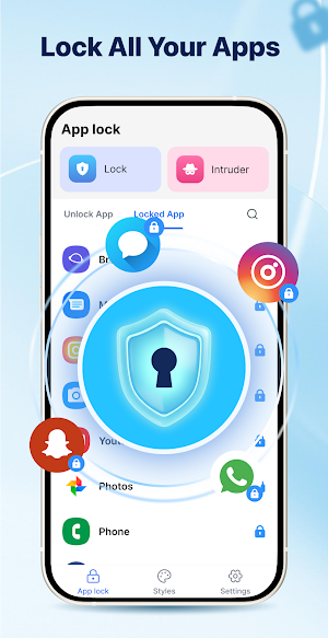 App Lock: Secure PIN & Pattern Screenshot 0