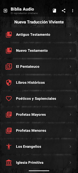 Biblia Audio dramatizada Screenshot 1