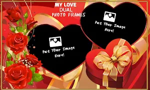 Couple Love Dual Photo Frames Screenshot 3