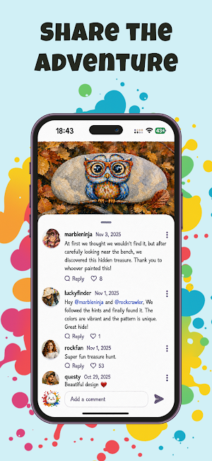 RockQuest – Painted Rocks Screenshot 2