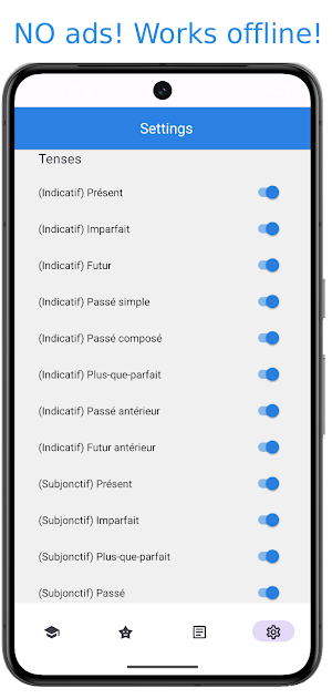 Verbare: Learn French verbs Screenshot 3
