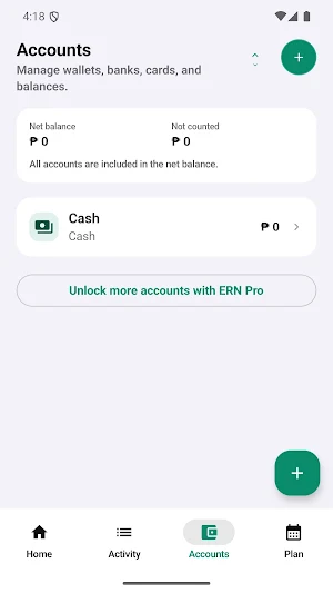 ERN Finance Screenshot 2
