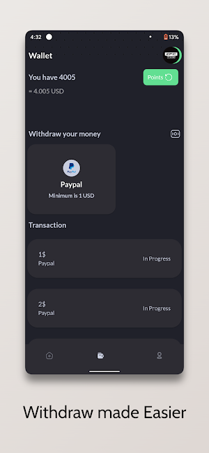 SurveyKing - Earn from surveys Screenshot 1