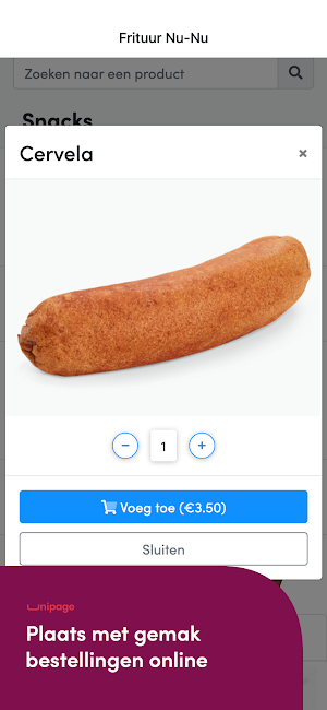Frituur NU-NU Screenshot 0