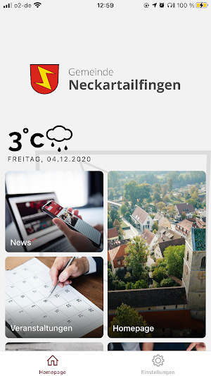 Gemeinde Neckartailfingen Screenshot 0