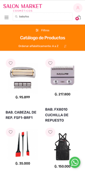 Salon Market Screenshot 1