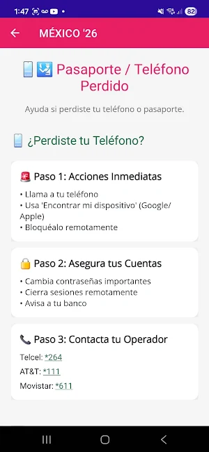 TravelSmart Mexic Screenshot 3