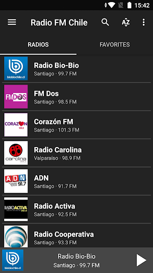 Radio FM Chile Screenshot 3