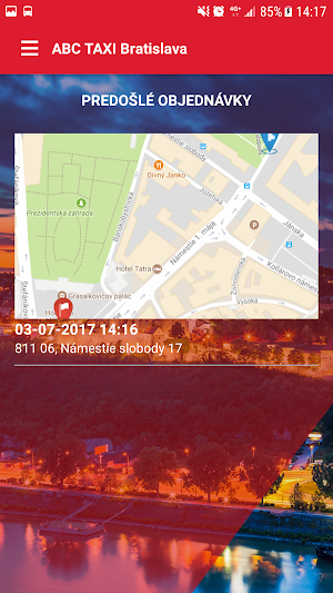 ABC Taxi 16100 Bratislava Screenshot 2