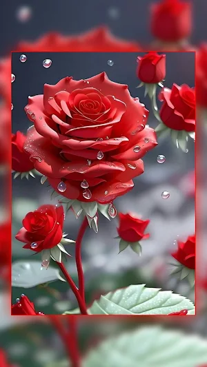 Red Rose Wallpapers : Flowers Screenshot 3