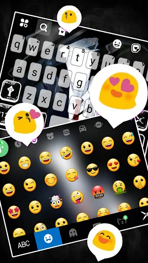 Creepy Slenderman Keyboard Theme Screenshot 3