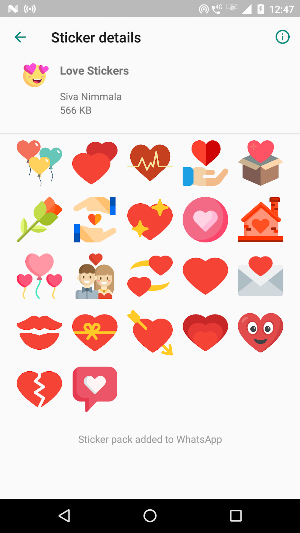 Love Stickers for WhatsApp Screenshot 2
