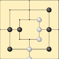 Mills: Nine Men's Morris 3 6 9