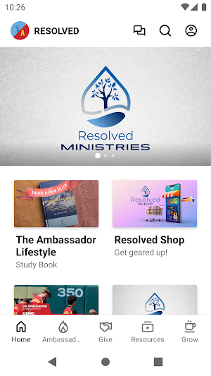 Resolved Ministries Screenshot 0