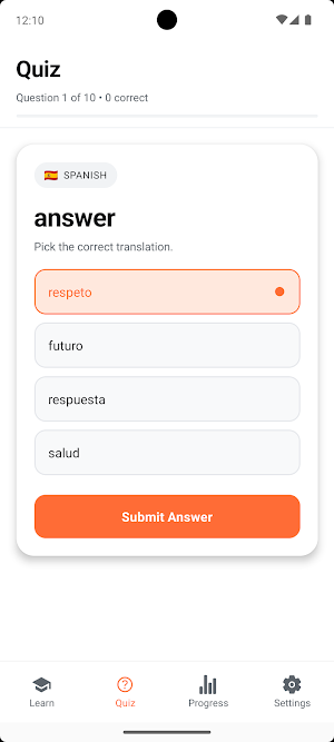 Vocabulary - VocaStack Screenshot 1