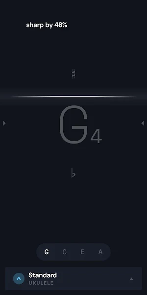 Simple Uke Tuner Screenshot 1
