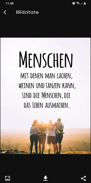 Schöne Sprüche über das Leben Screenshot 1