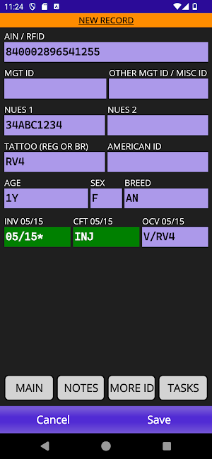 USDA MIM Mobile Screenshot 2