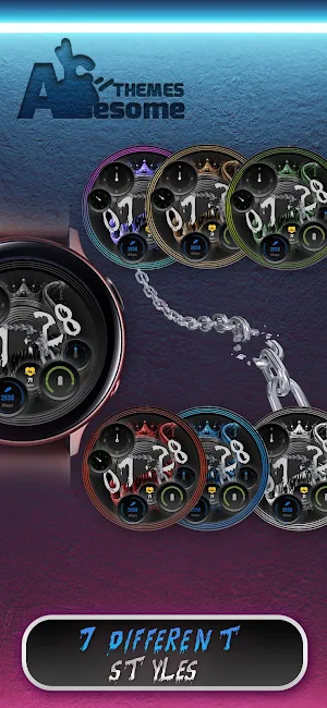 SKULL 2.0 - Digital Watch Face Screenshot 2