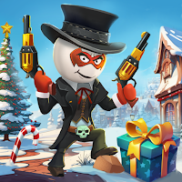 Stickman Sniper: Western gun