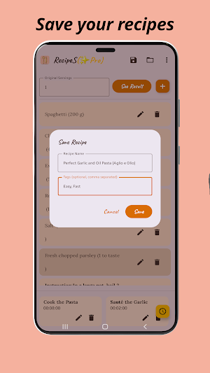 RecipeS Screenshot 1