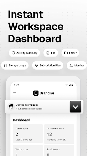 BrandRai – Brand Asset Manager Screenshot 1