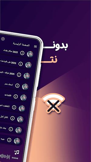أسعد الفارس بدون نت | كلمات Screenshot 0