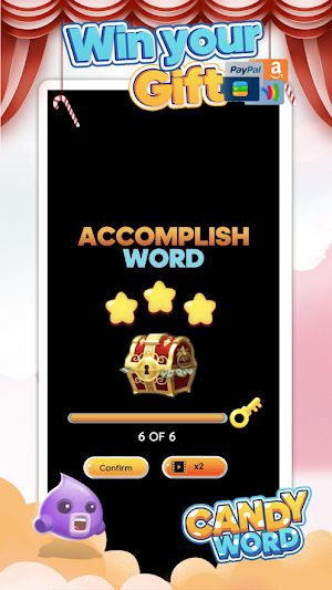 Candy Word: Crossword Game Screenshot 3