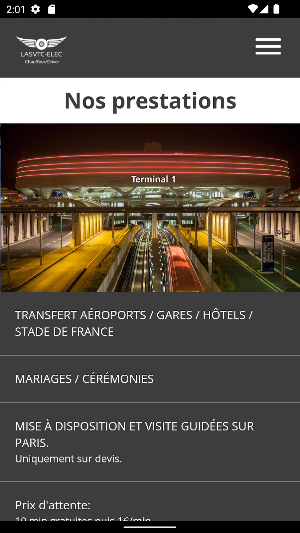 LasVTC Elec - Île de France Screenshot 3