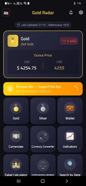 Gold Price Today - goldprice Screenshot 0