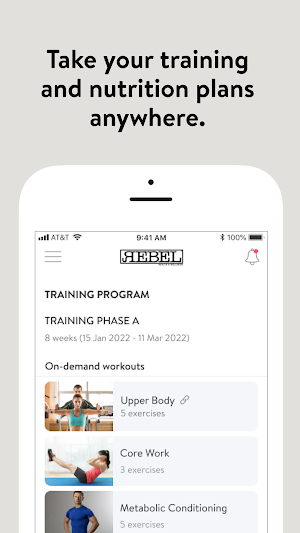 REBEL Health Screenshot 1