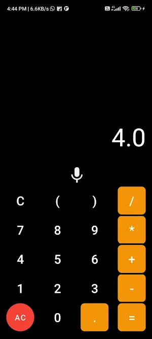 GCalculator Screenshot 1