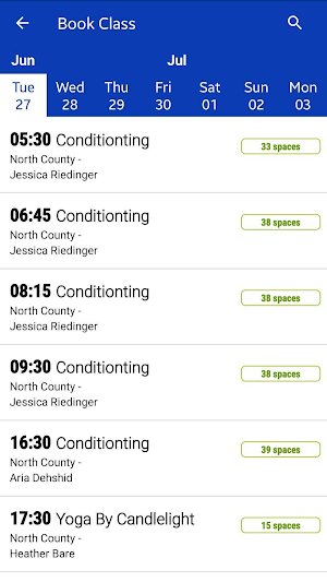 North County Fitness Screenshot 1
