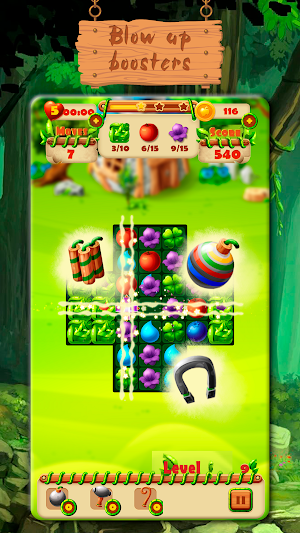 Fairy Forest - match 3 games, puzzle Screenshot 1