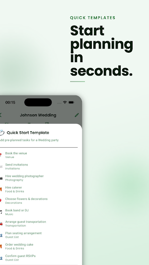 Party Planning Checklist Screenshot 0