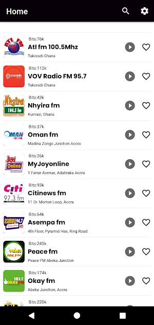 Adom Ara Radio Screenshot 2