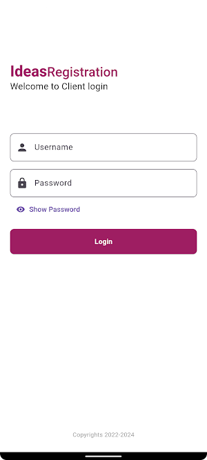 IdeasReg Organizer Screenshot 0