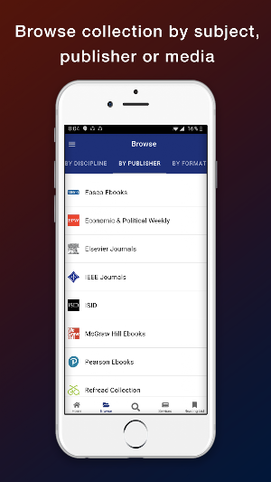 JCBOSEUST eLibrary Screenshot 2